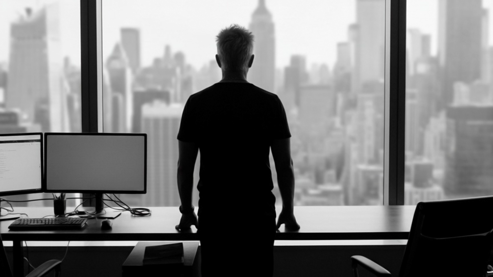 Fondo abstracto asociado a tecnología y negocios